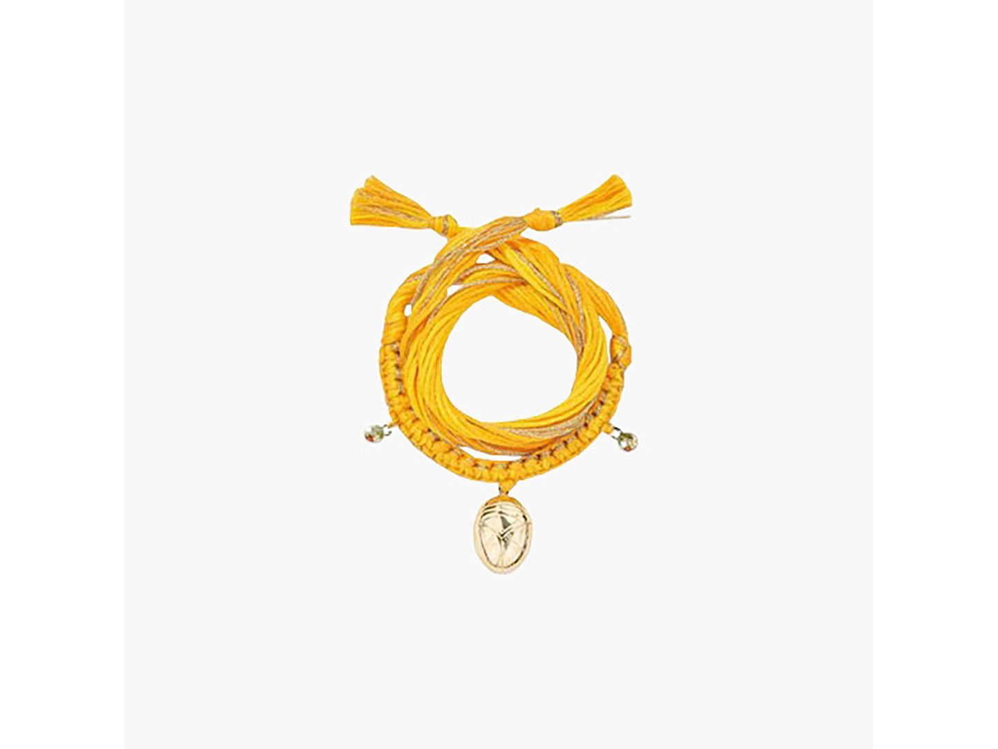 BRACELET HONOLULU SCARABÉ JAUNE