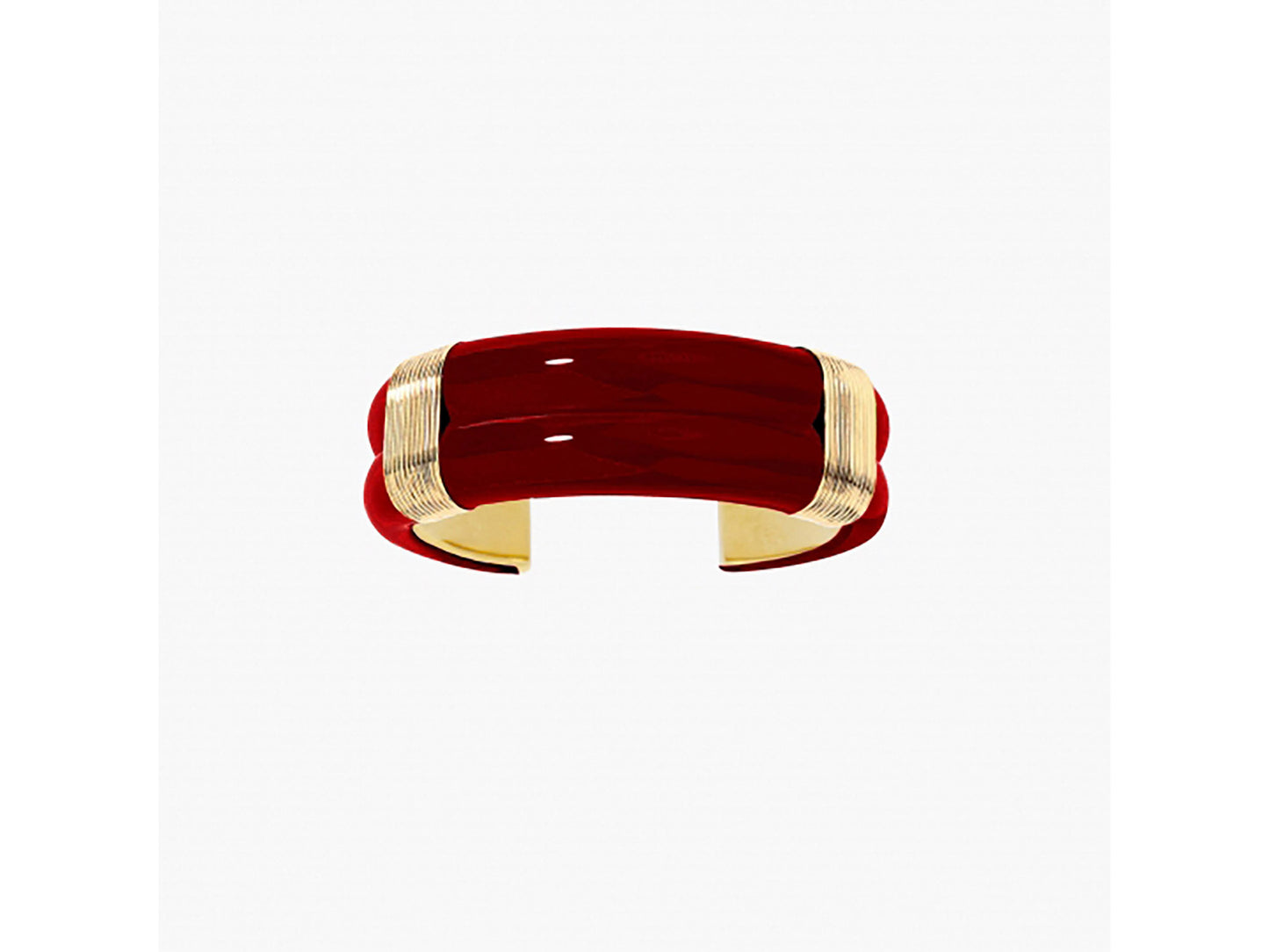 BRACELET KATT BORDEAUX GRAND MODÈLE
