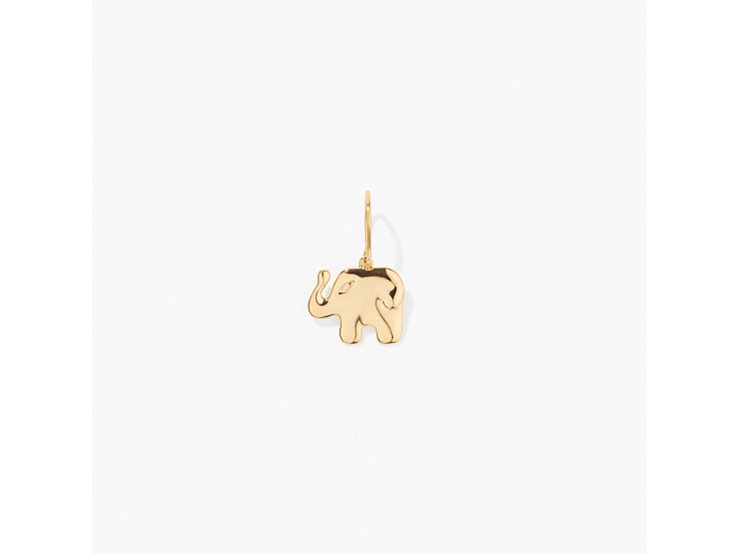 BOUCLE D'OREILLE DORMEUSE ELEPHANT