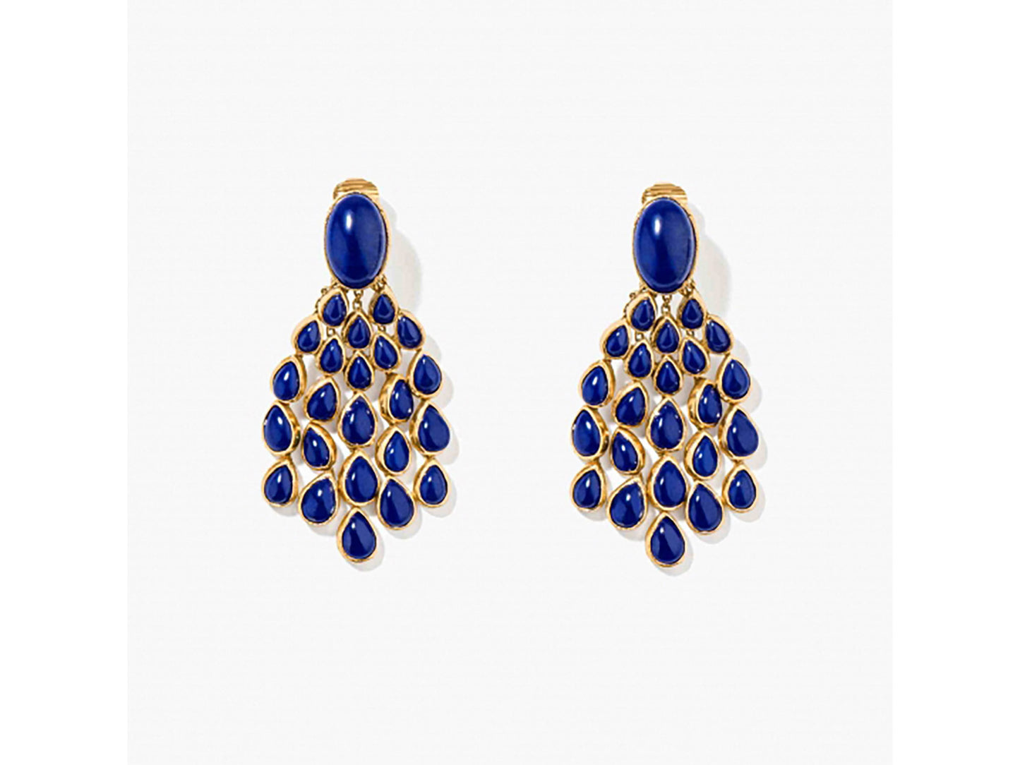 BOUCLES D'OREILLES CHEROKEE LAPIS LAZULI