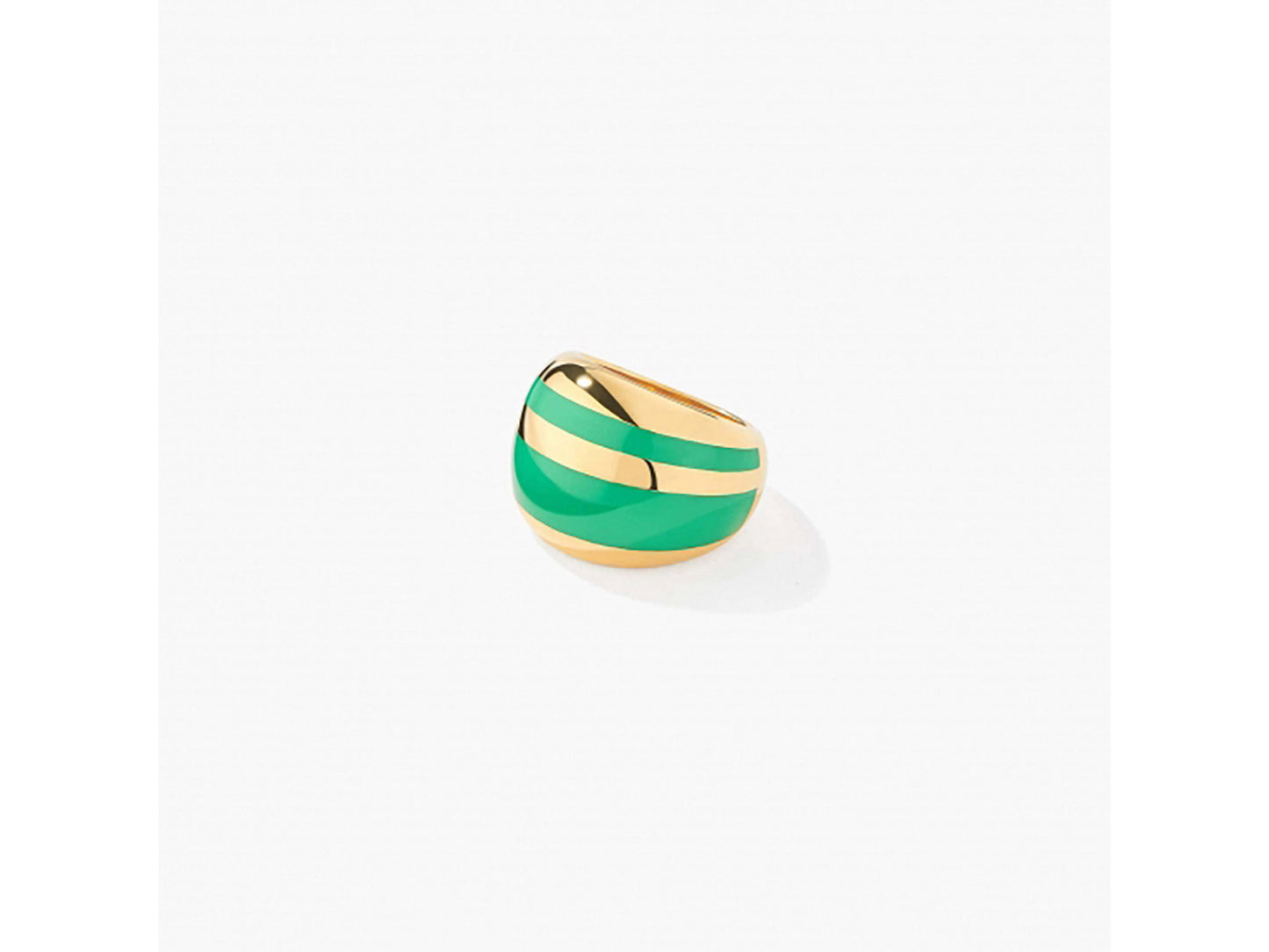 BAGUE TARSILA VERT TROPICAL