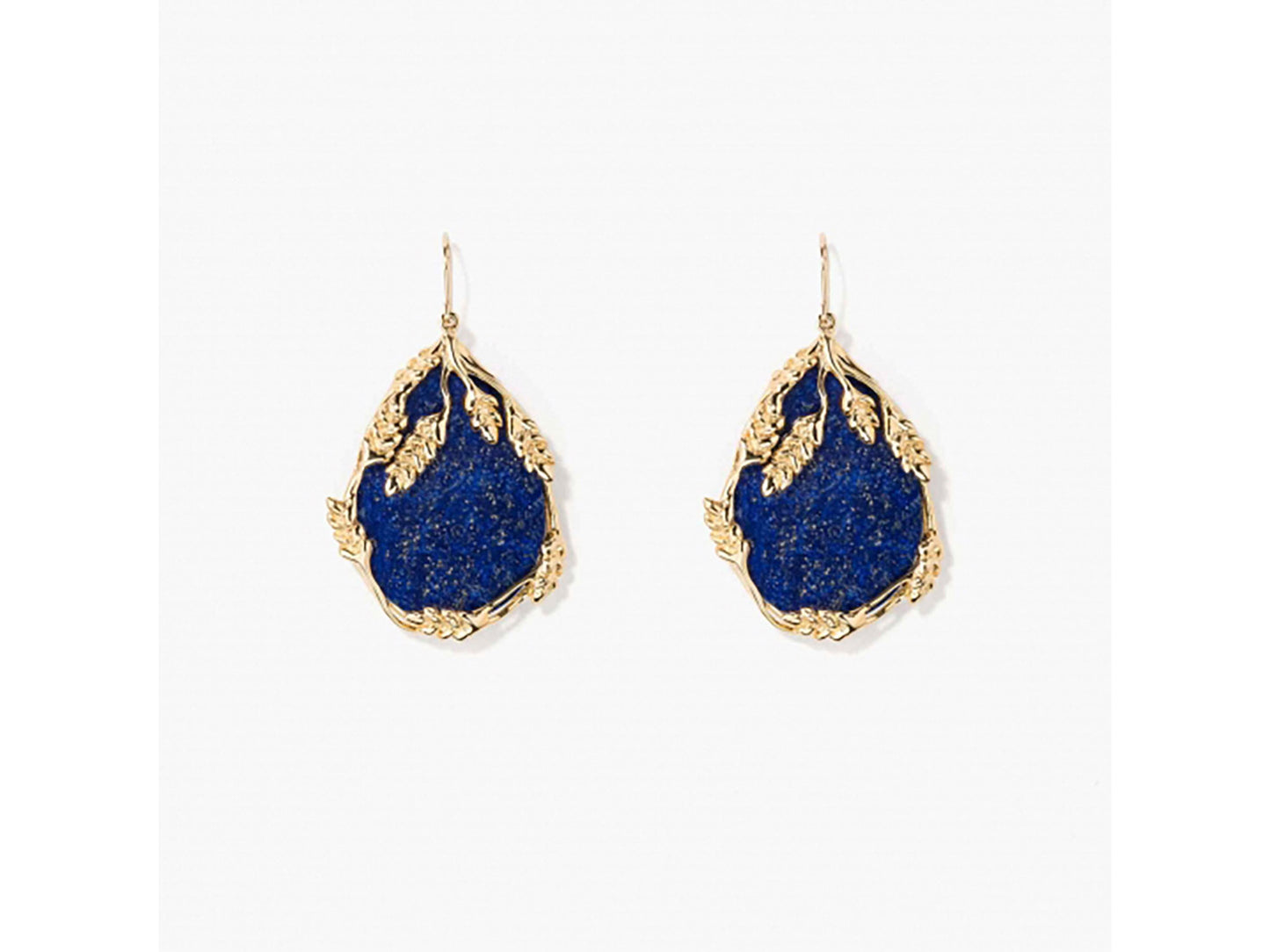BOUCLES D'OREILLES FRANCOISE LAPIS LAZULI