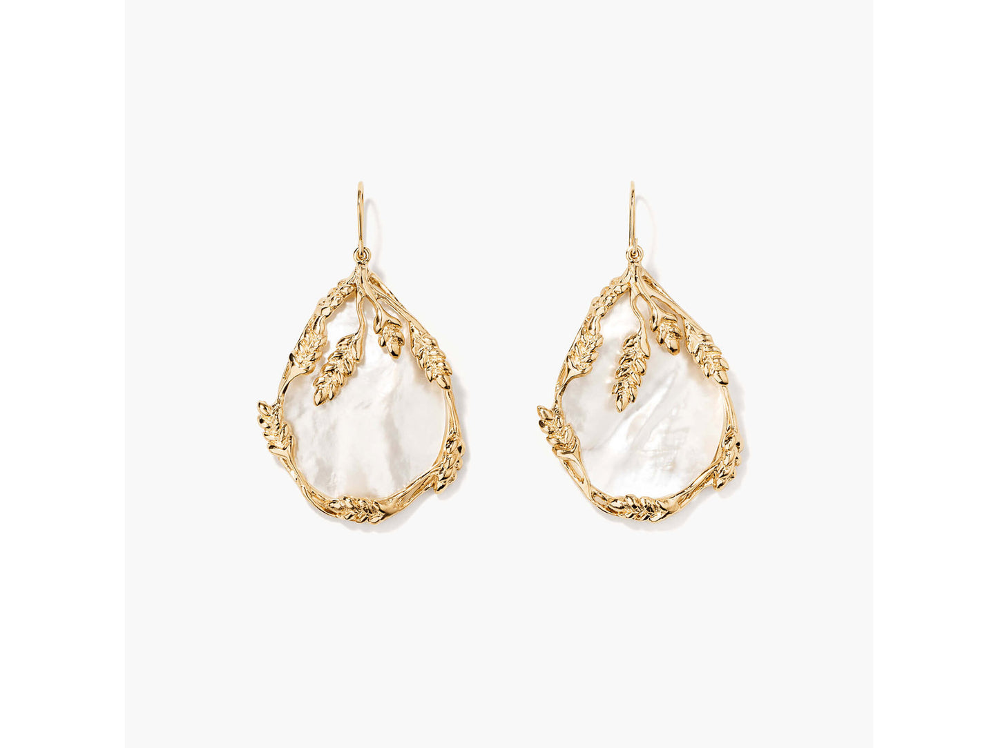 BOUCLES D'OREILLES FRANCOISE NACRE