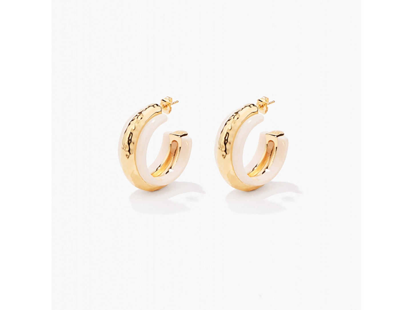 BOUCLES D'OREILLES NAZCA IVOIRE