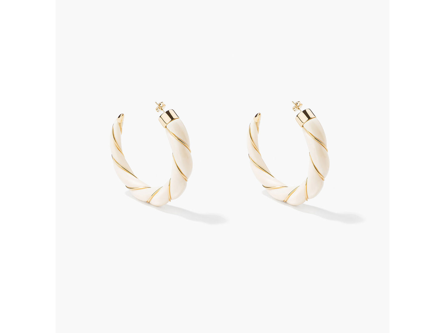 BOUCLES D'OREILLES DIANA IVOIRE