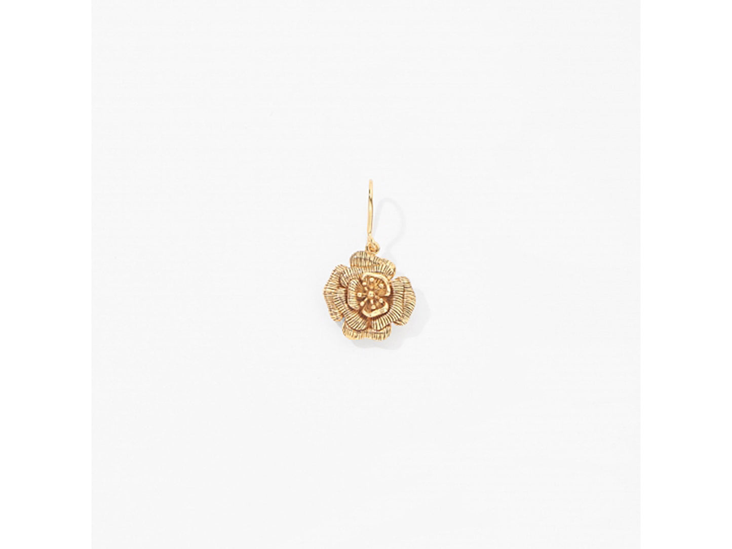 BOUCLE D'OREILLE ROSE ROSALINDE