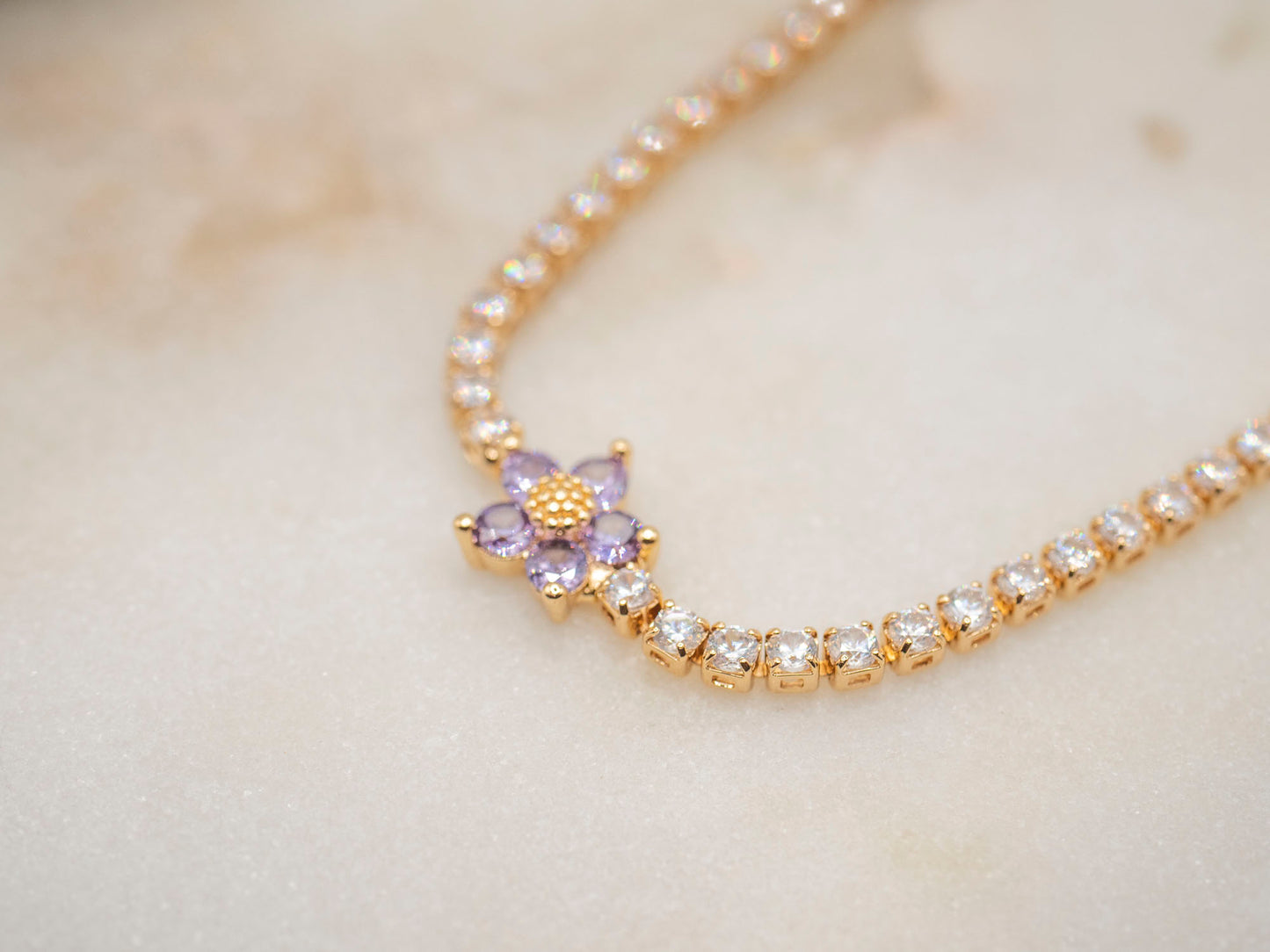 COLLIER FLORYNE VIOLET