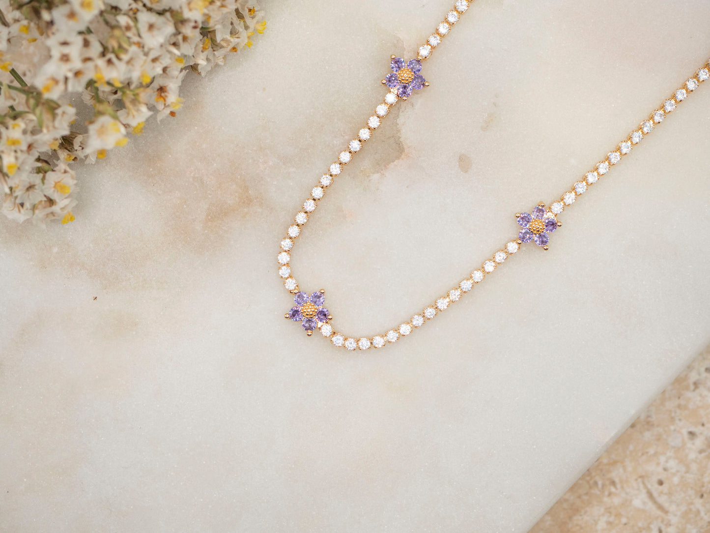 COLLIER FLORYNE VIOLET