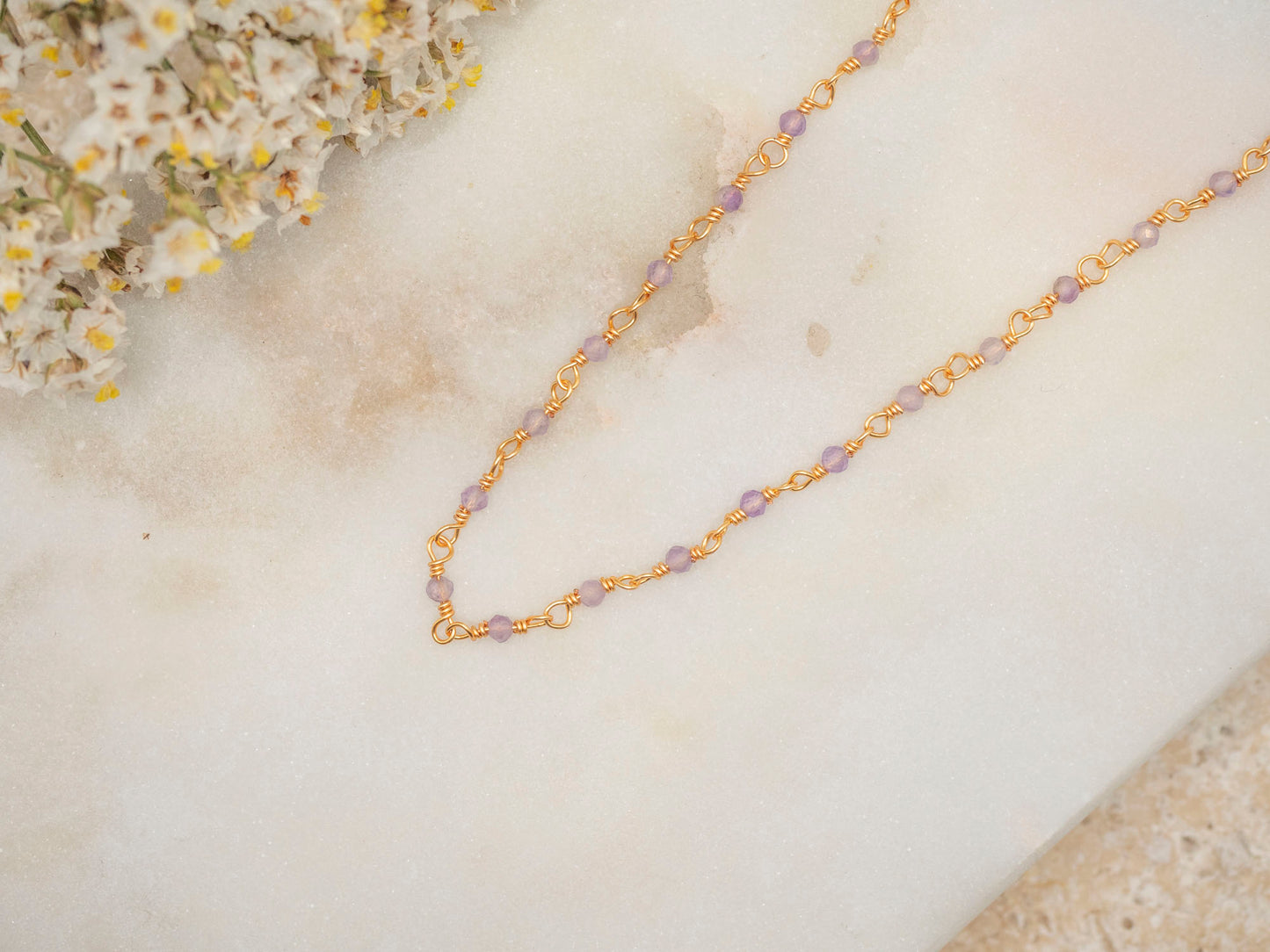 COLLIER LILA VIOLET