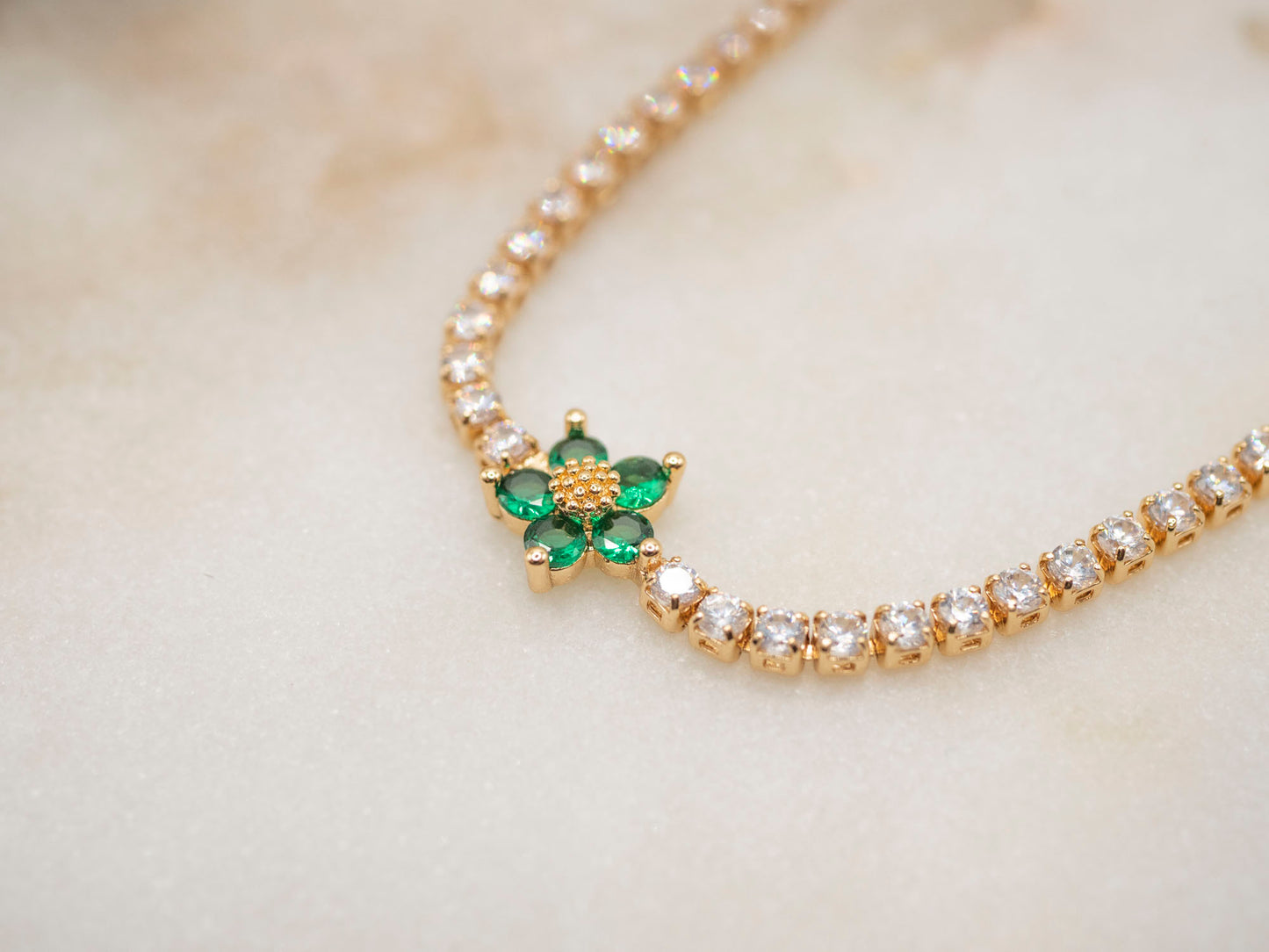 COLLIER FLORYNE VERT