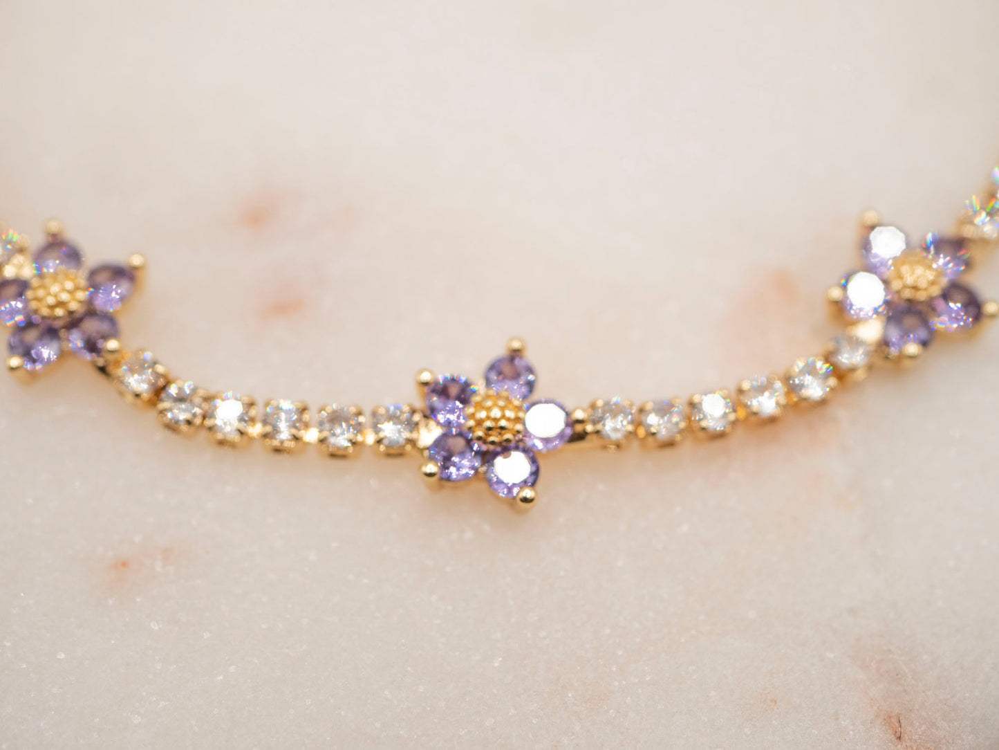 BRACELET FLORYNE VIOLET