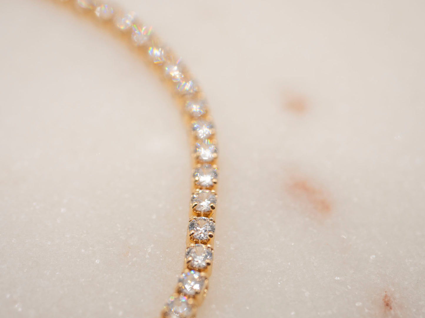 BRACELET FLORYNE ROSE CLAIR