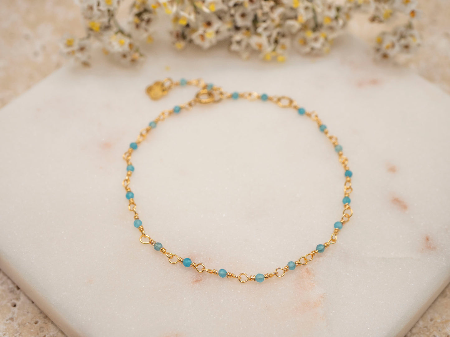 BRACELET LILA TURQUOISE