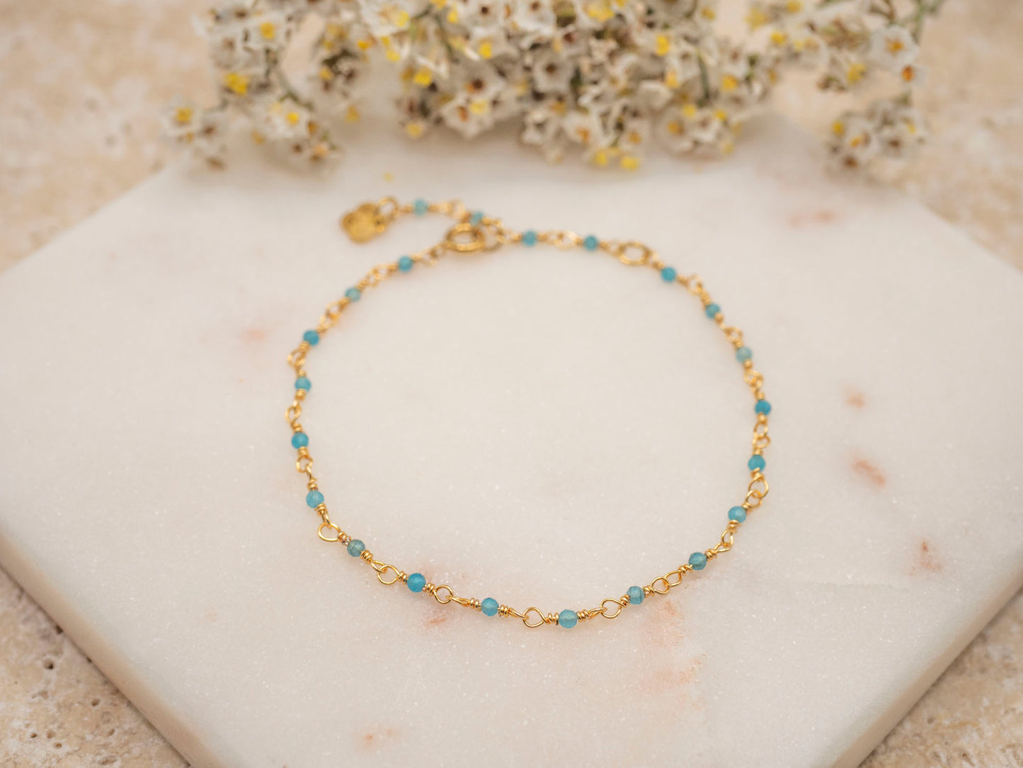 BRACELET LILA TURQUOISE