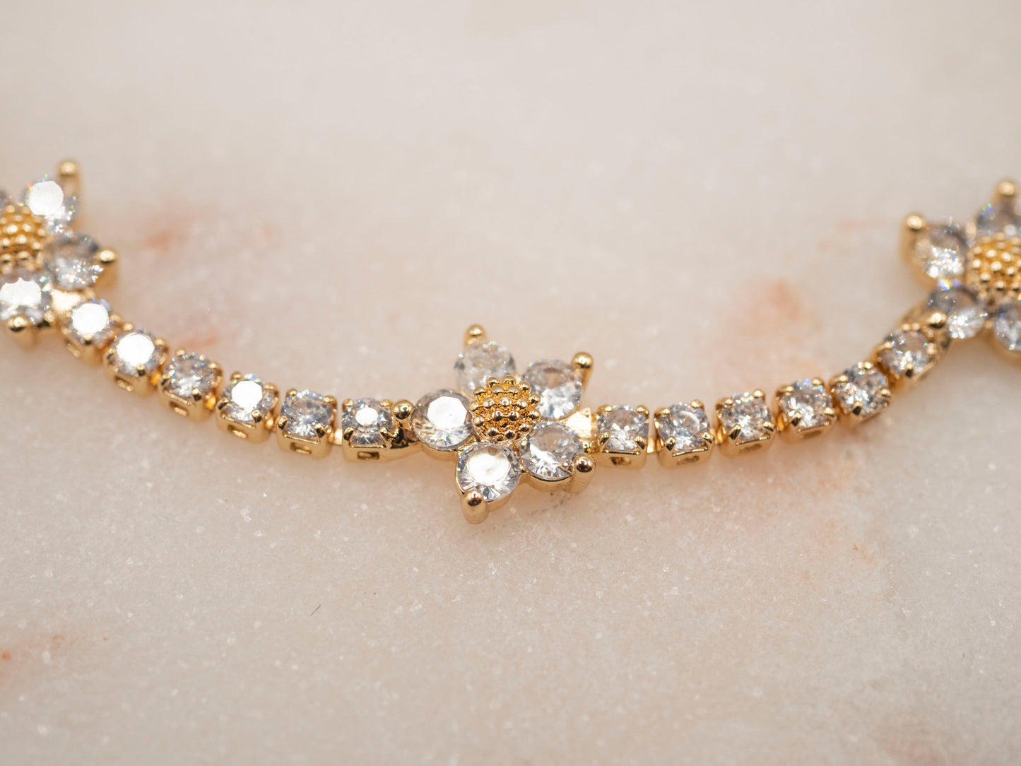 BRACELET FLORYNE BLANC