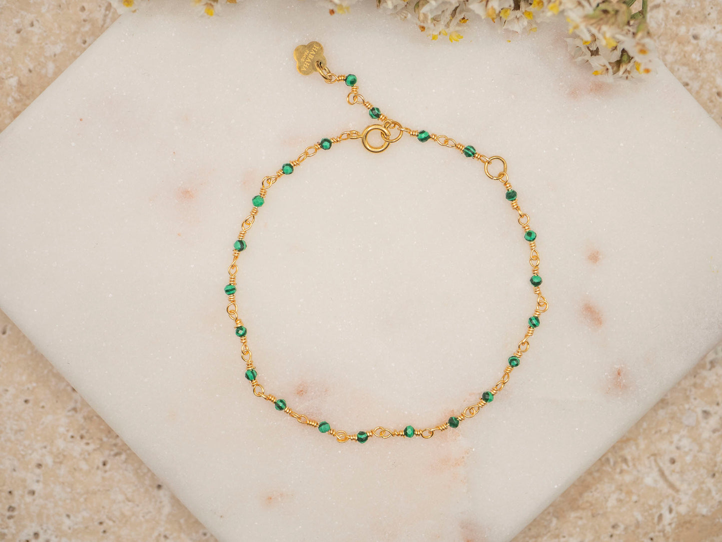 BRACELET LILA VERT