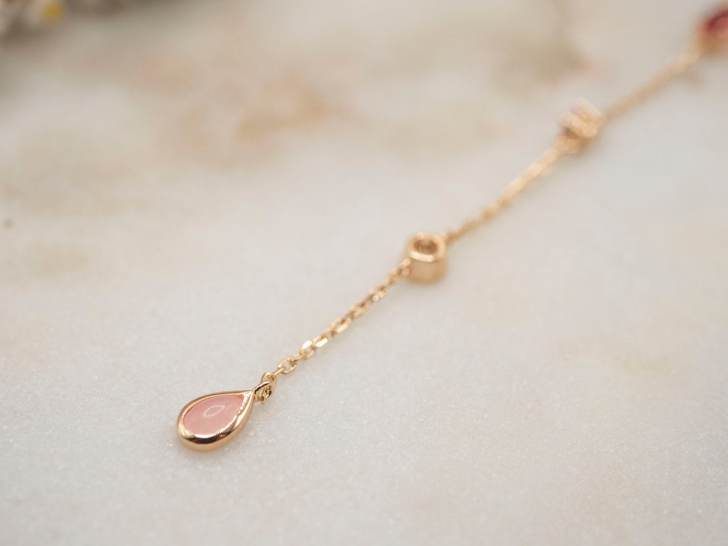 COLLIER OCTOBRE ROSE
