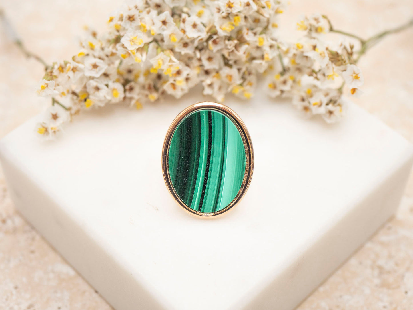 BAGUE HÉLÈNE VERTE