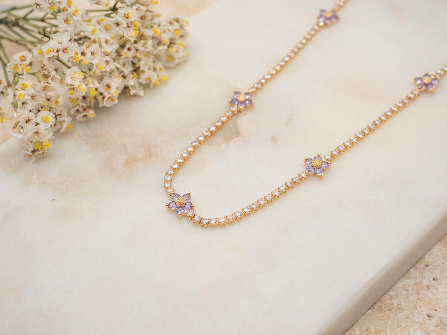 COLLIER FLORYNE VIOLET