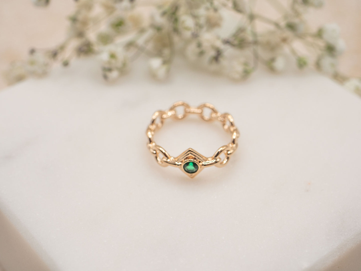 BAGUE VERDE