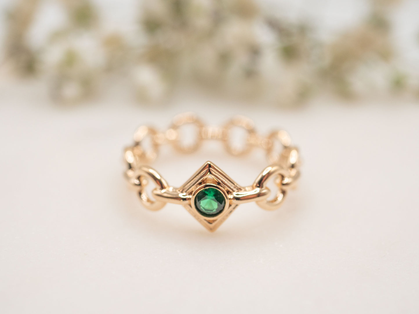 BAGUE VERDE