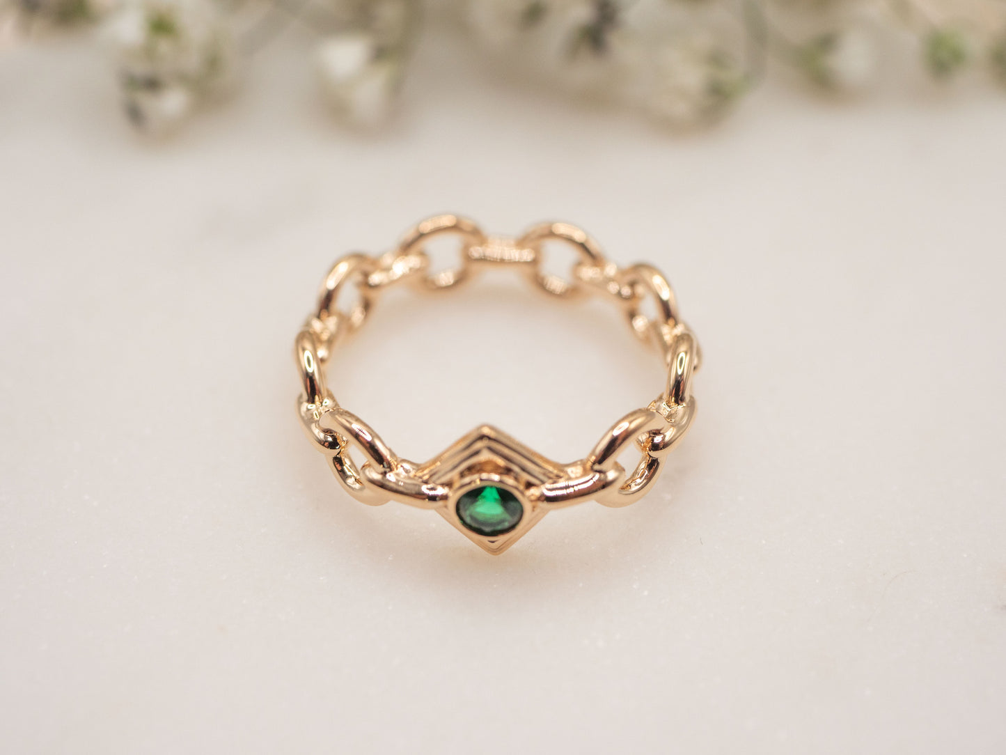 BAGUE VERDE