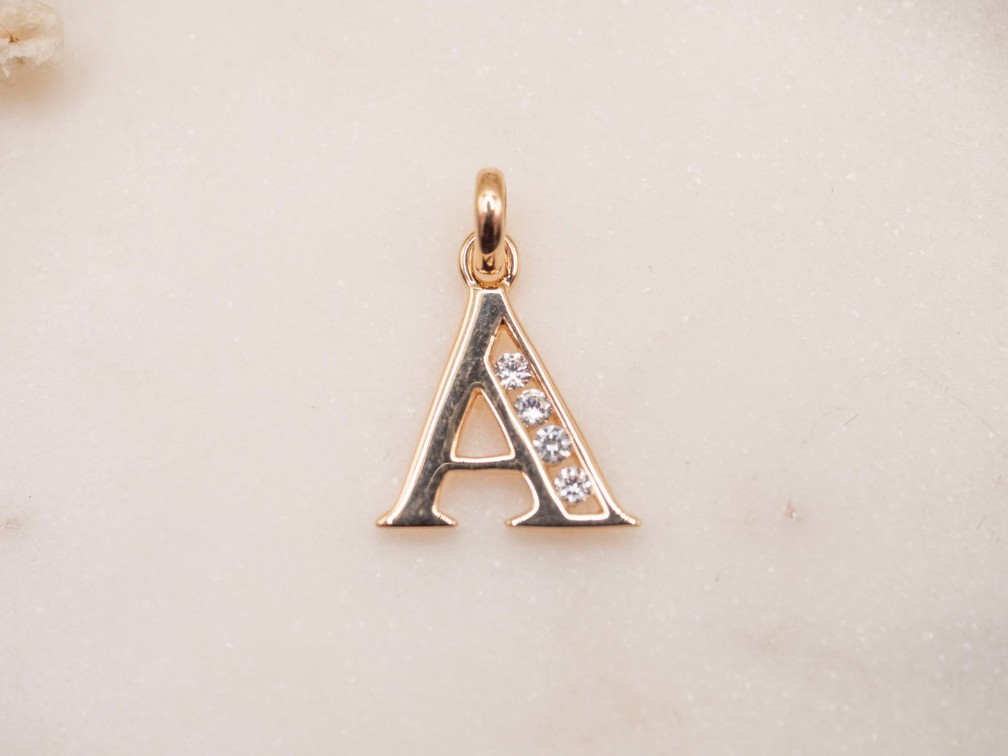 CHARM ALPHABET STRASS