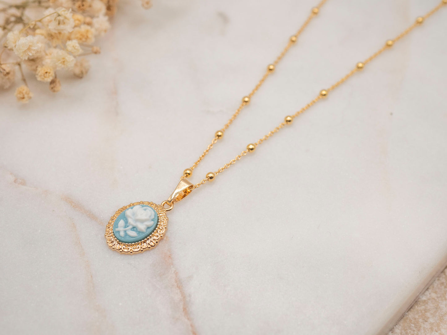 COLLIER CAMEE ROSE
