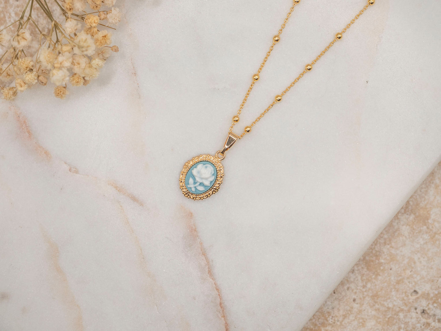 COLLIER CAMEE ROSE
