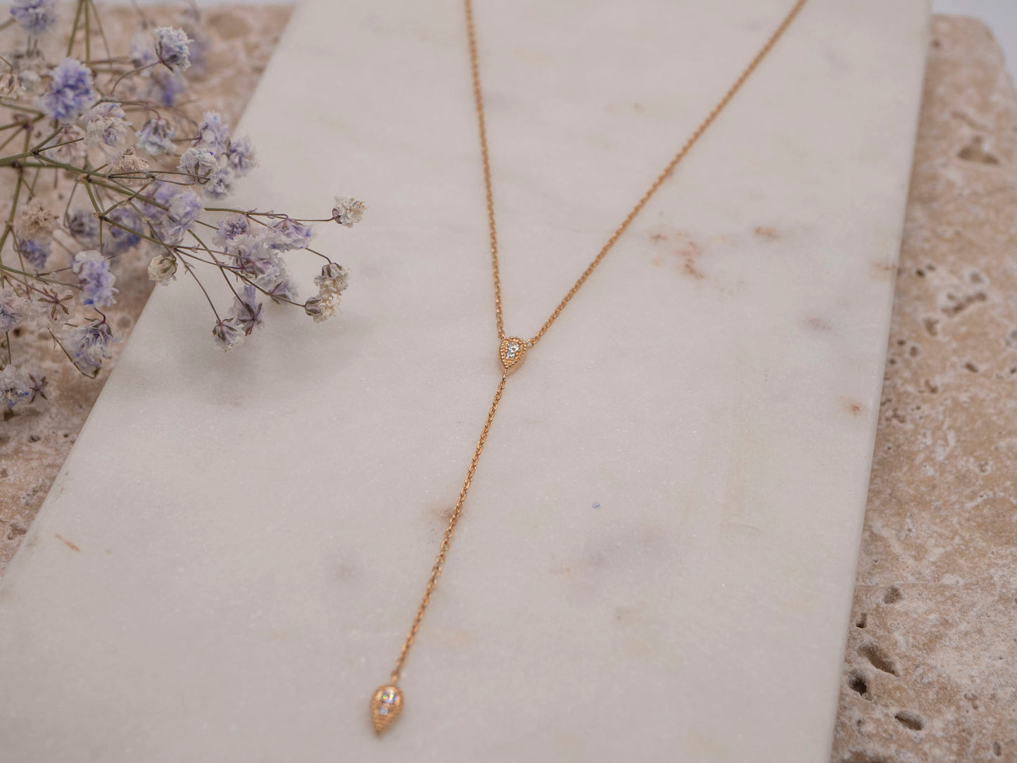 COLLIER CRAVATE GOCCE