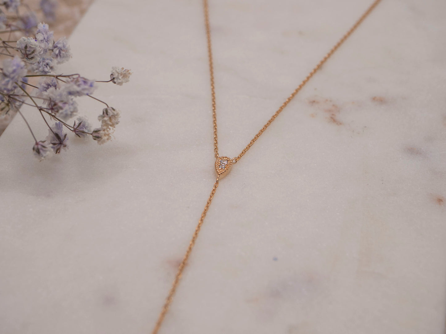 COLLIER CRAVATE GOCCE