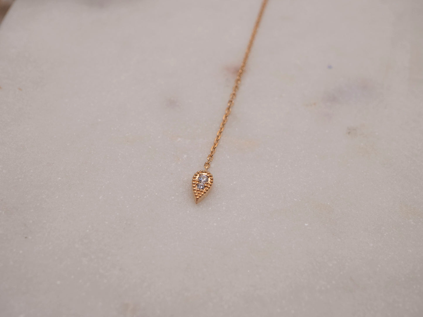 COLLIER CRAVATE GOCCE