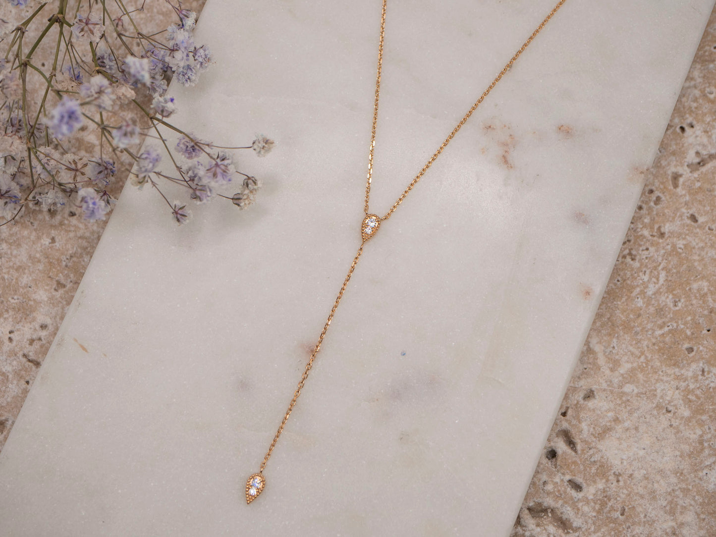 COLLIER CRAVATE GOCCE