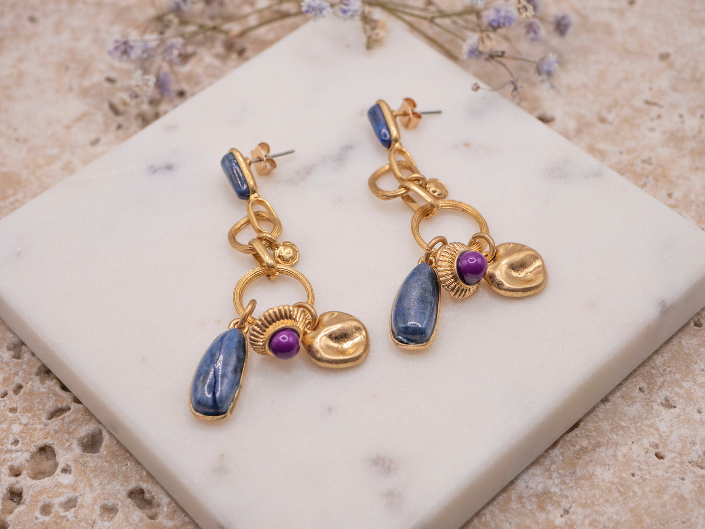 BOUCLES D'OREILLES VIOLETTA