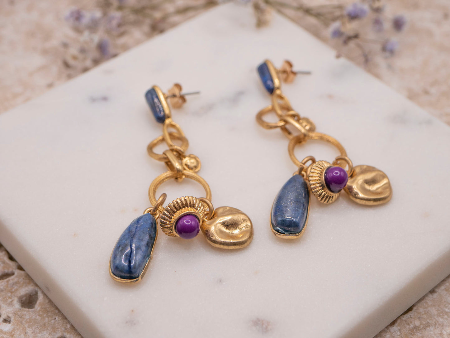 BOUCLES D'OREILLES VIOLETTA