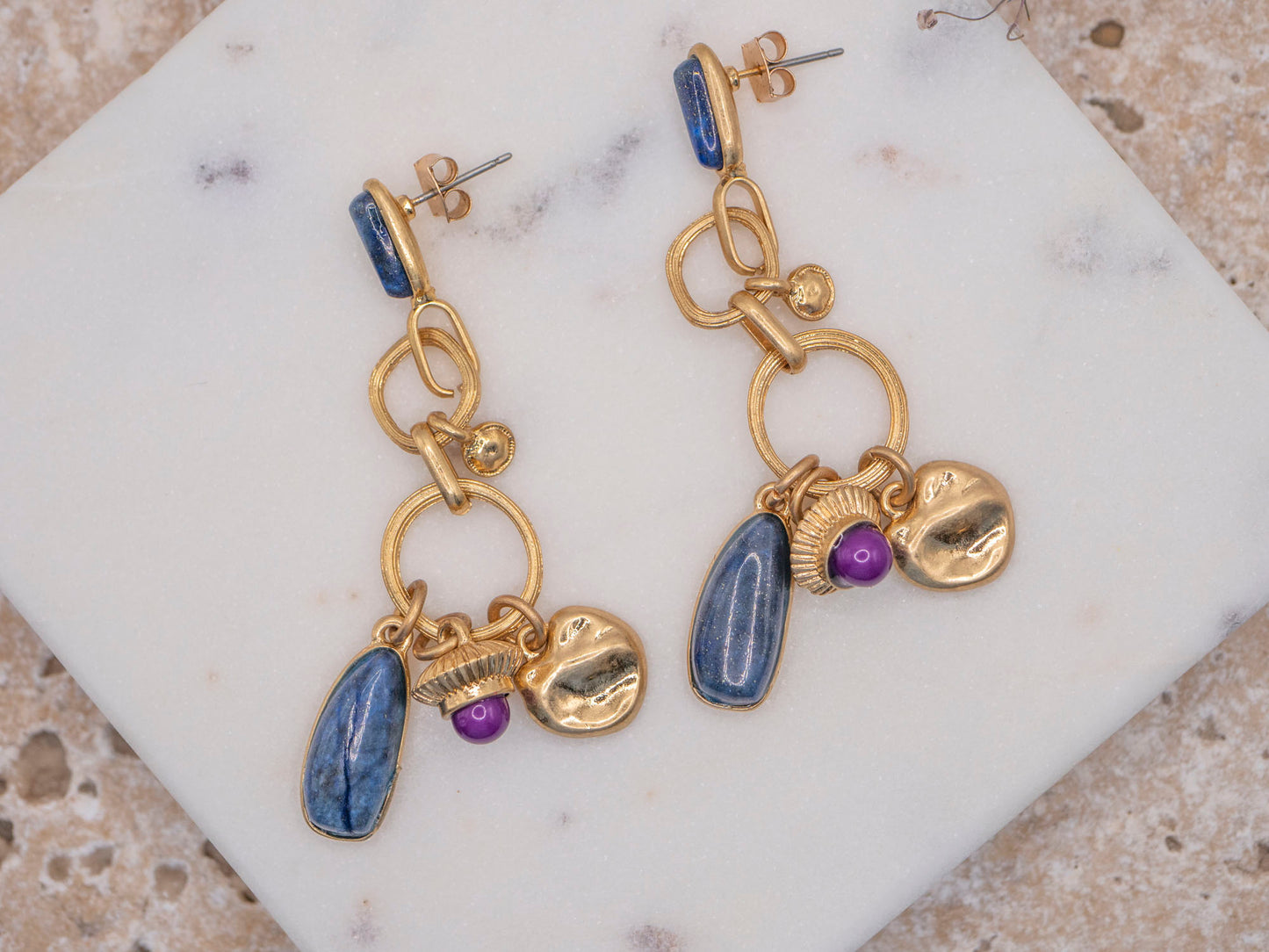 BOUCLES D'OREILLES VIOLETTA