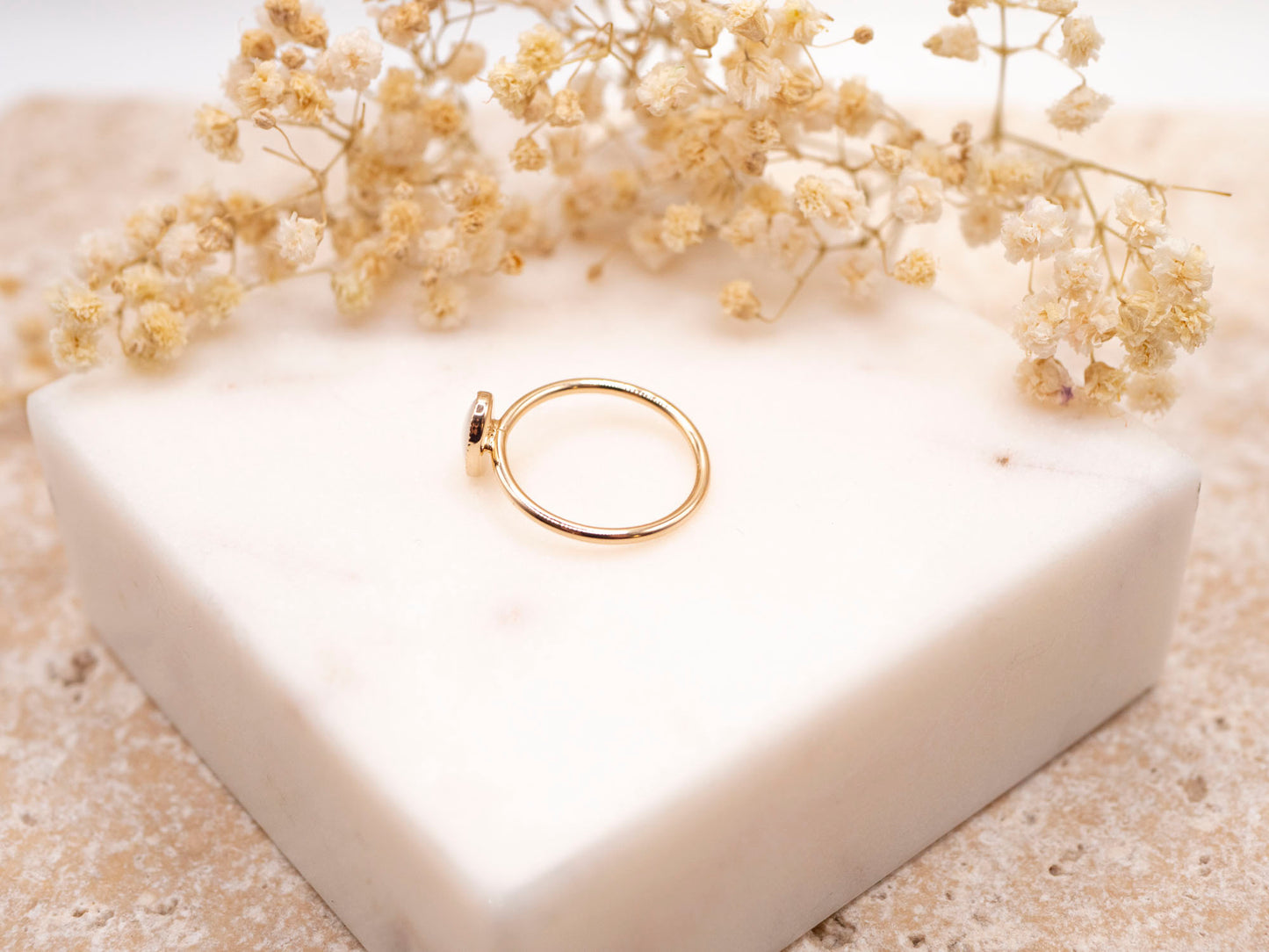 BAGUE POLI BLANCHE