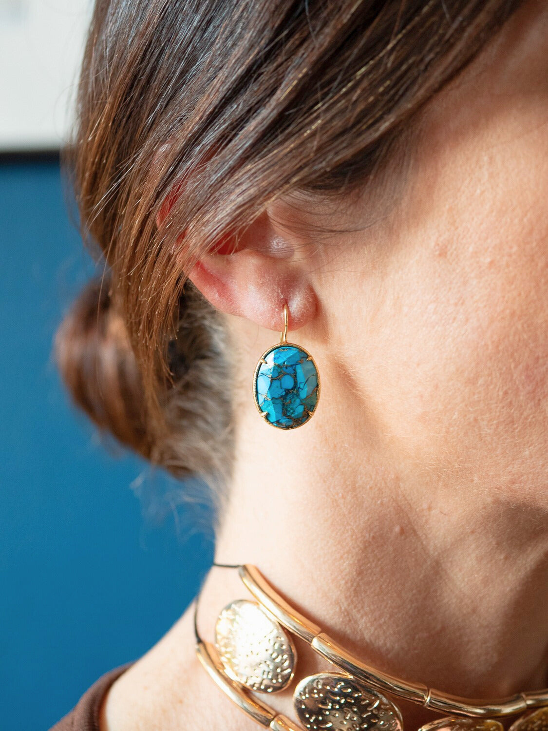 Boucles d'oreilles Rayes