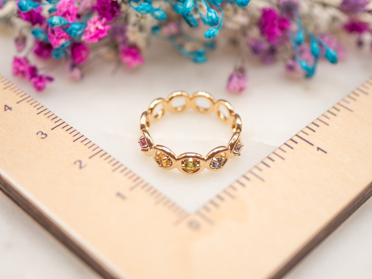 Bague Pastilles Sorbet