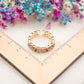 Bague ajustable Mirage Fuchsia