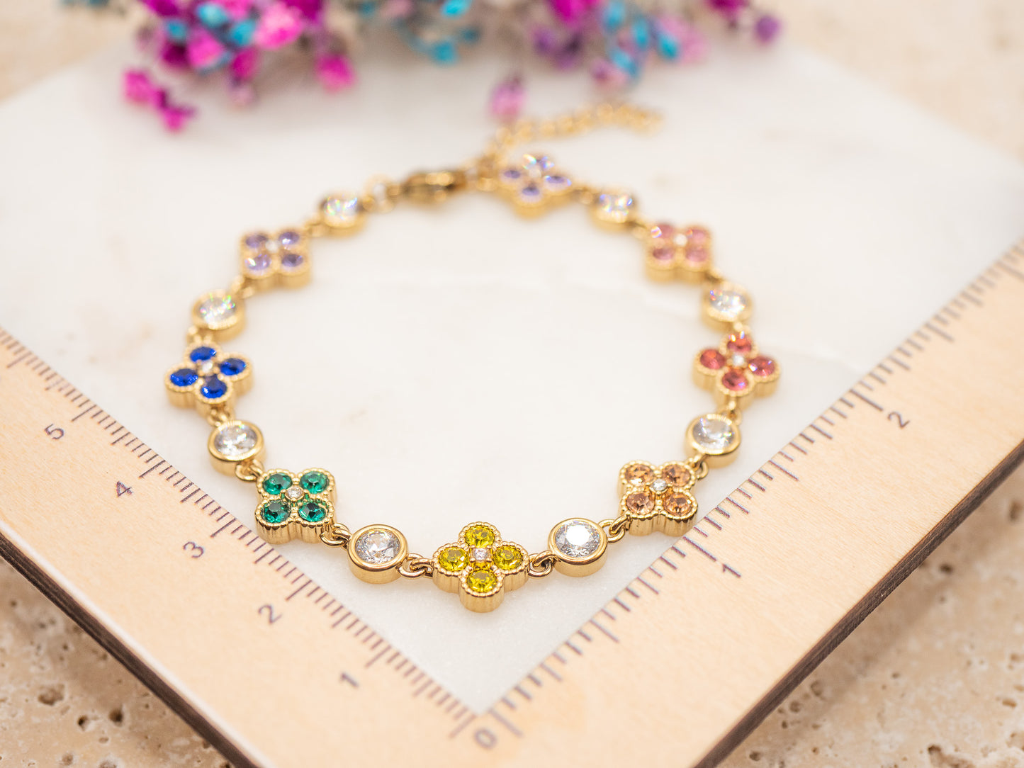 Bracelet Fleurs Sorbet