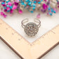 Bague ajustable Feu d’Argent