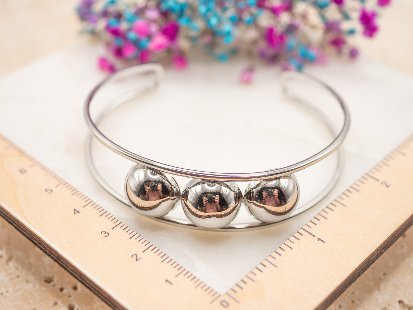 Bracelet Trio Chromé