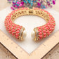 Bracelet Corail Perlé