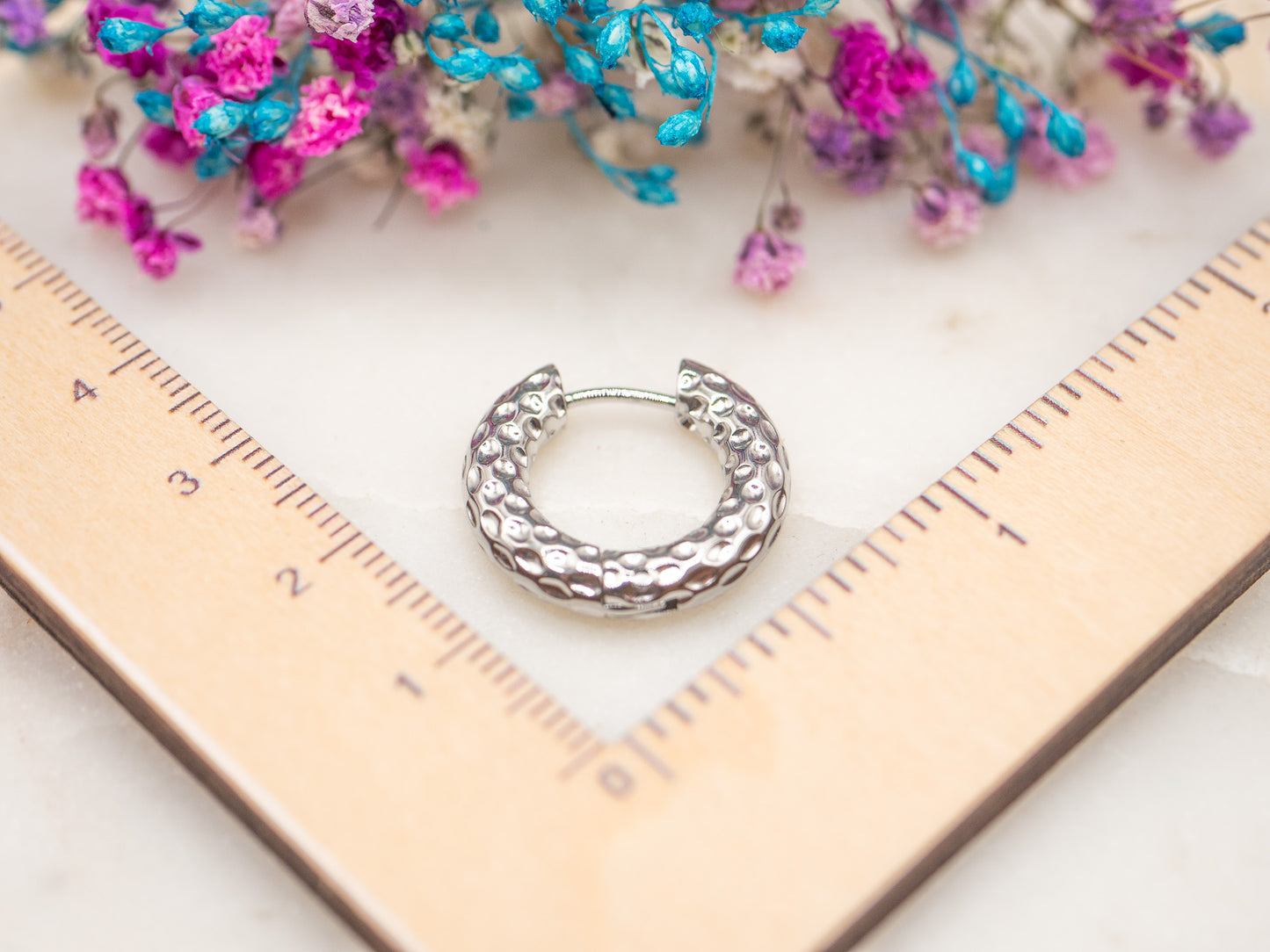 Boucles d'oreilles Écaille Miroitée