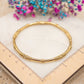 Bracelet Câble Doré