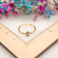Bague Fleur Fuchsia