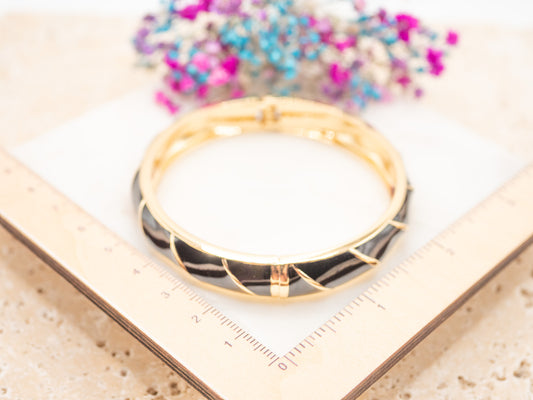 Bracelet Zèbre Doré