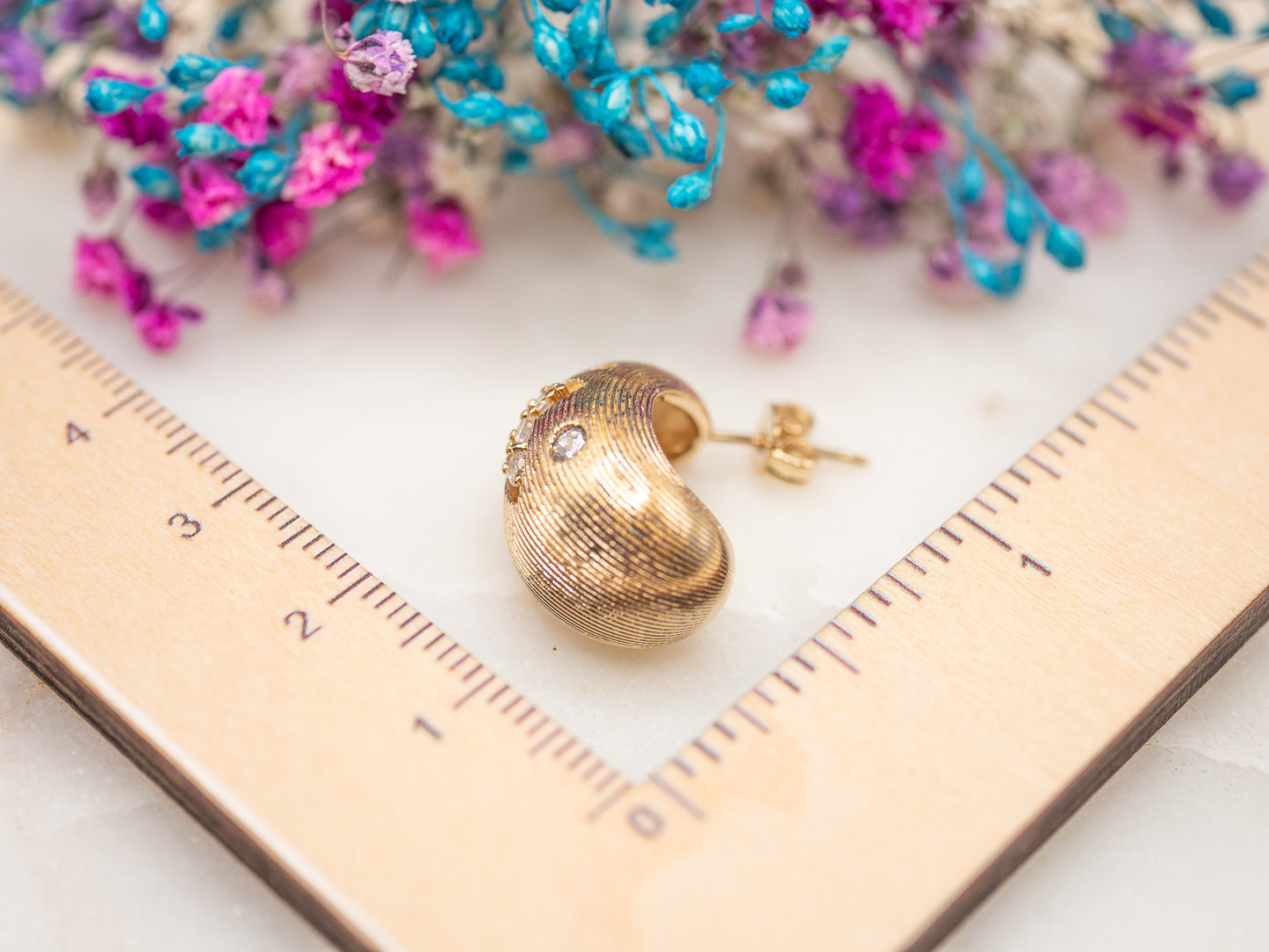 Boucles d'oreilles Coquille Solaire