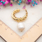 Boucles d'oreilles Perle Calypso